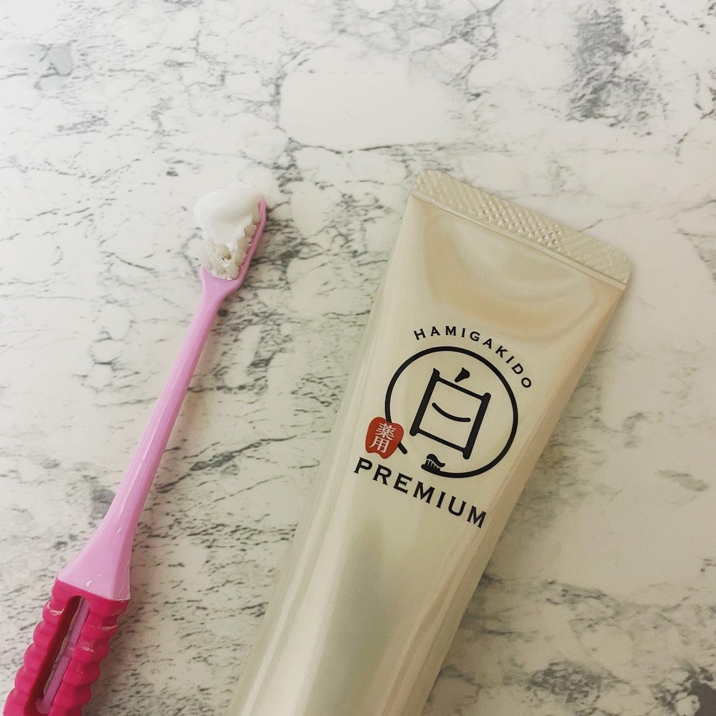 歯磨き堂 薬用ホワイトニングペースト プレミアム/歯磨き堂/歯磨き粉を使ったクチコミ(4枚目)