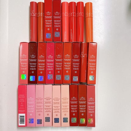 ジューシーラスティングティント/rom&nd/リップティントを使ったクチコミ(6枚目)