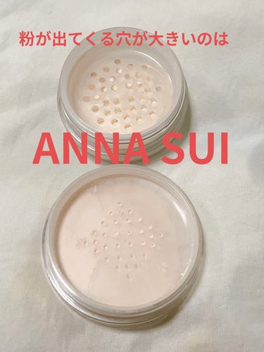  ウォーター パウダー /ANNA SUI/ルースパウダーを使ったクチコミ（3枚目）