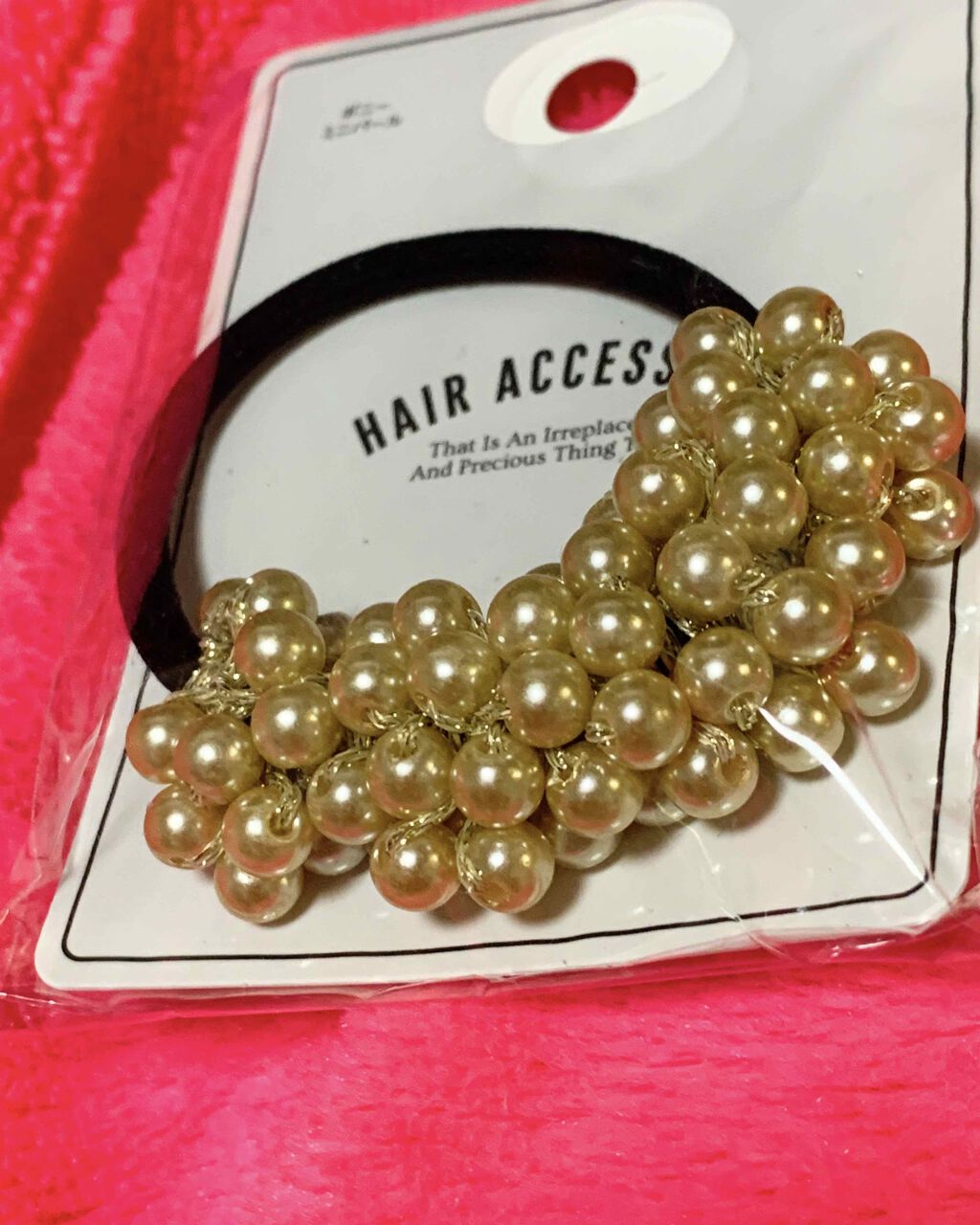 ヘアゴム/DAISO/ヘアアクセサリーを使ったクチコミ（2枚目）