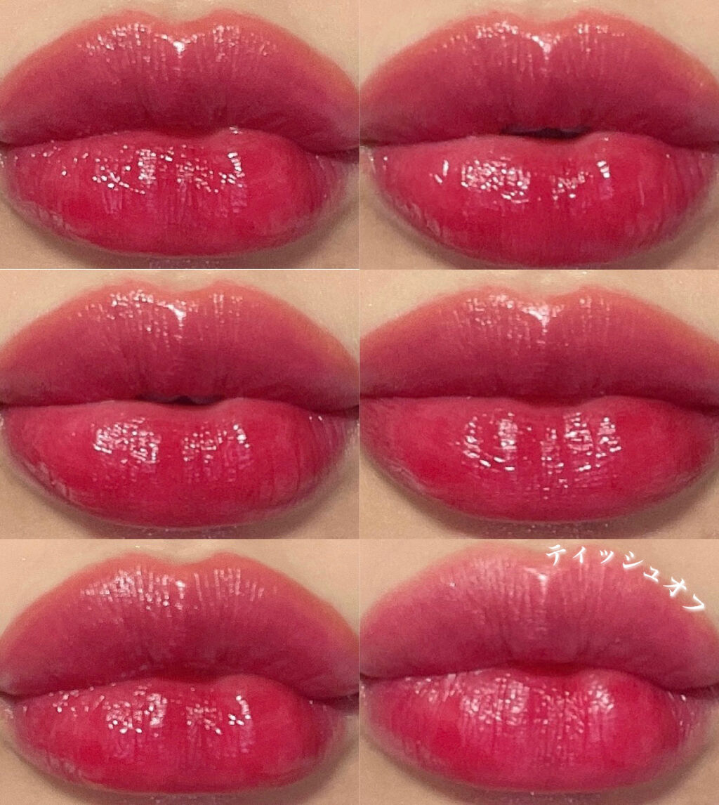 ジューシーラスティングティント/rom&nd/リップティントを使ったクチコミ（2枚目）