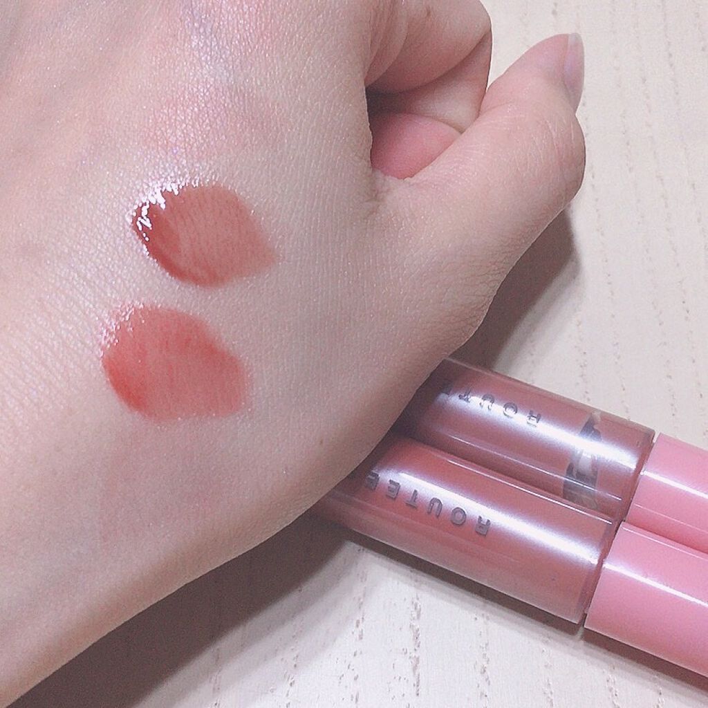 ティントリップグロス/ROUTEES/リップティントを使ったクチコミ（3枚目）