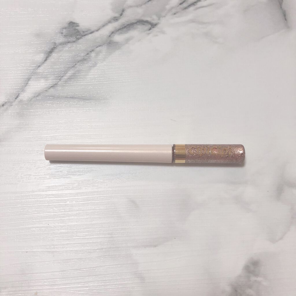 グリッターイルミネーションライナー/CipiCipi/リキッドアイライナーを使ったクチコミ（1枚目）