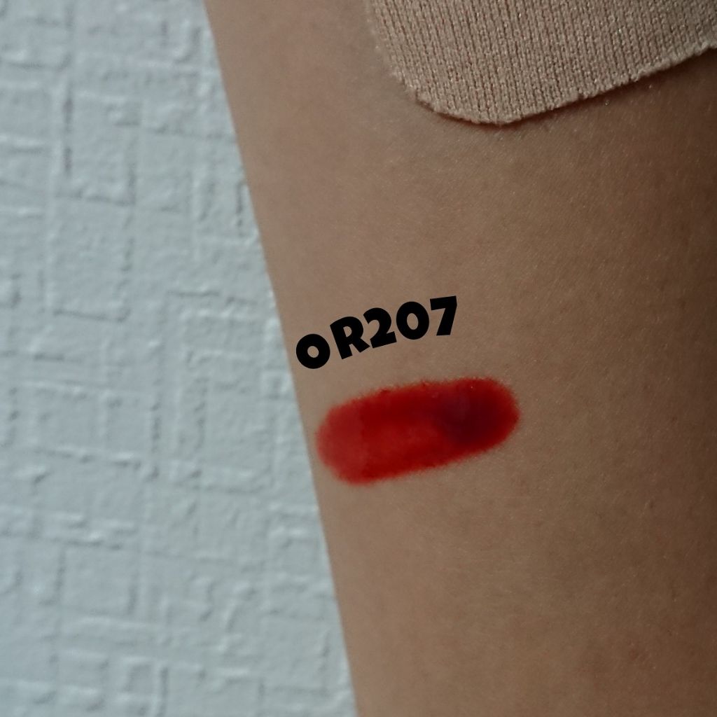 ディアダーリン ウォータージェルティント (アイスティント)/ETUDE/口紅を使ったクチコミ(2枚目)