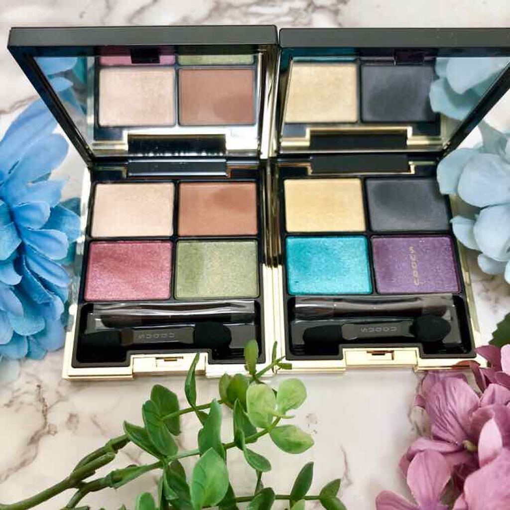 デザイニング カラー アイズ/SUQQU/アイシャドウパレットを使ったクチコミ（2枚目）