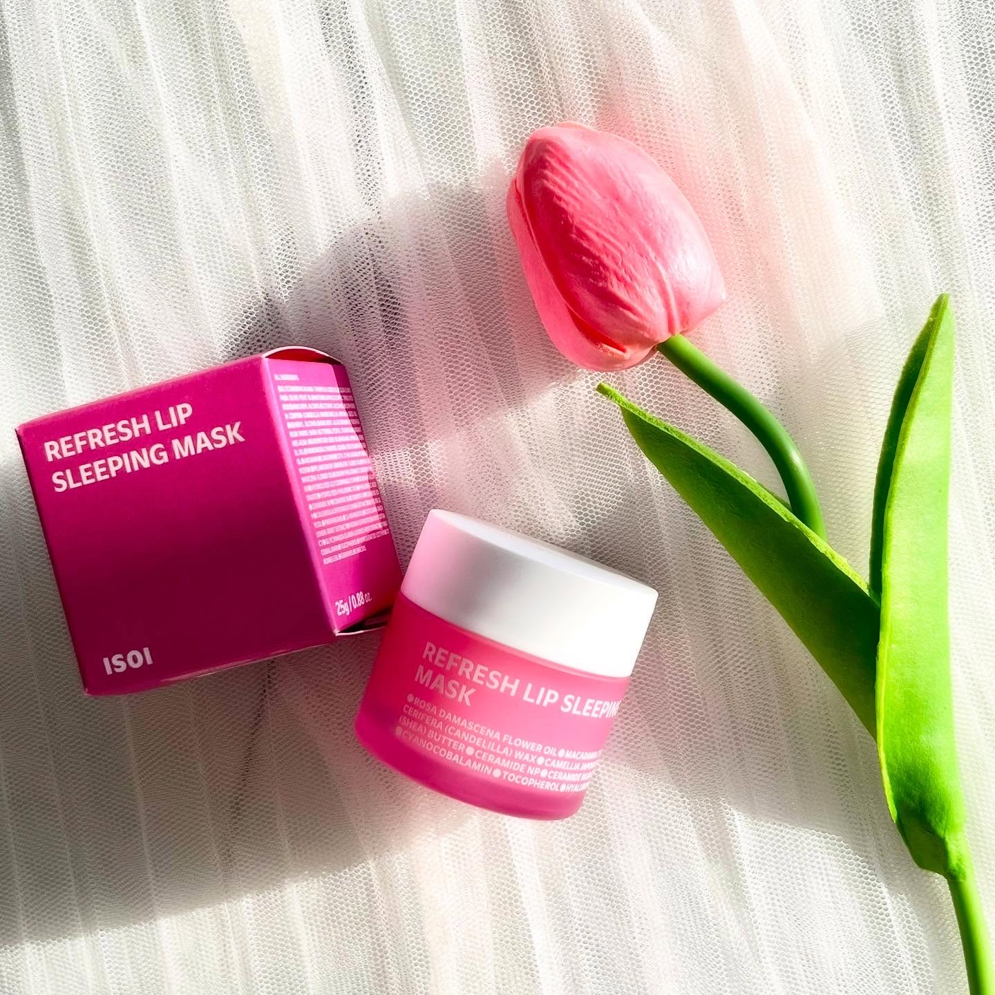 リフレッシュリップスリーピングマスク/ISOI/その他スキンケアを使ったクチコミ（1枚目）