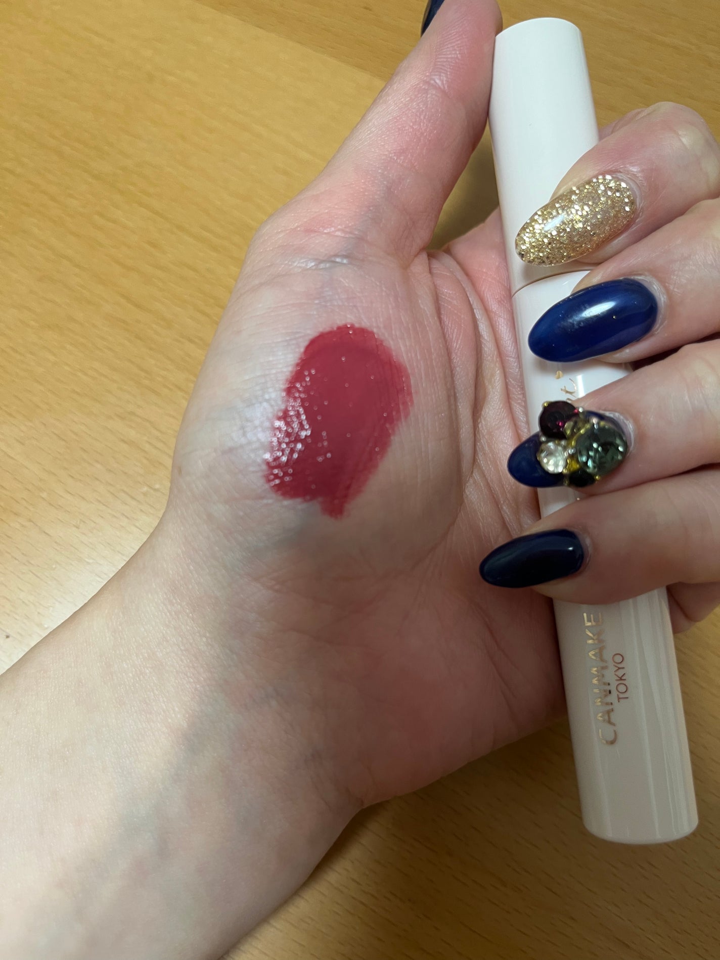 ジューシーリップティント/キャンメイク/口紅を使ったクチコミ(3枚目)