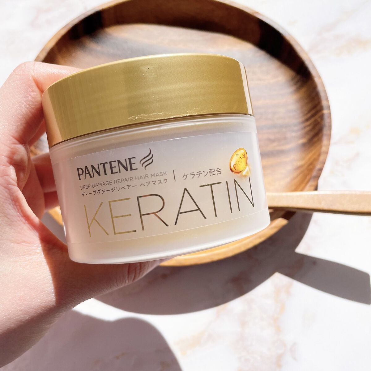 ディープダメージリペアー ヘアマスク/パンテーン/ヘアマスク・ヘアパックを使ったクチコミ（2枚目）