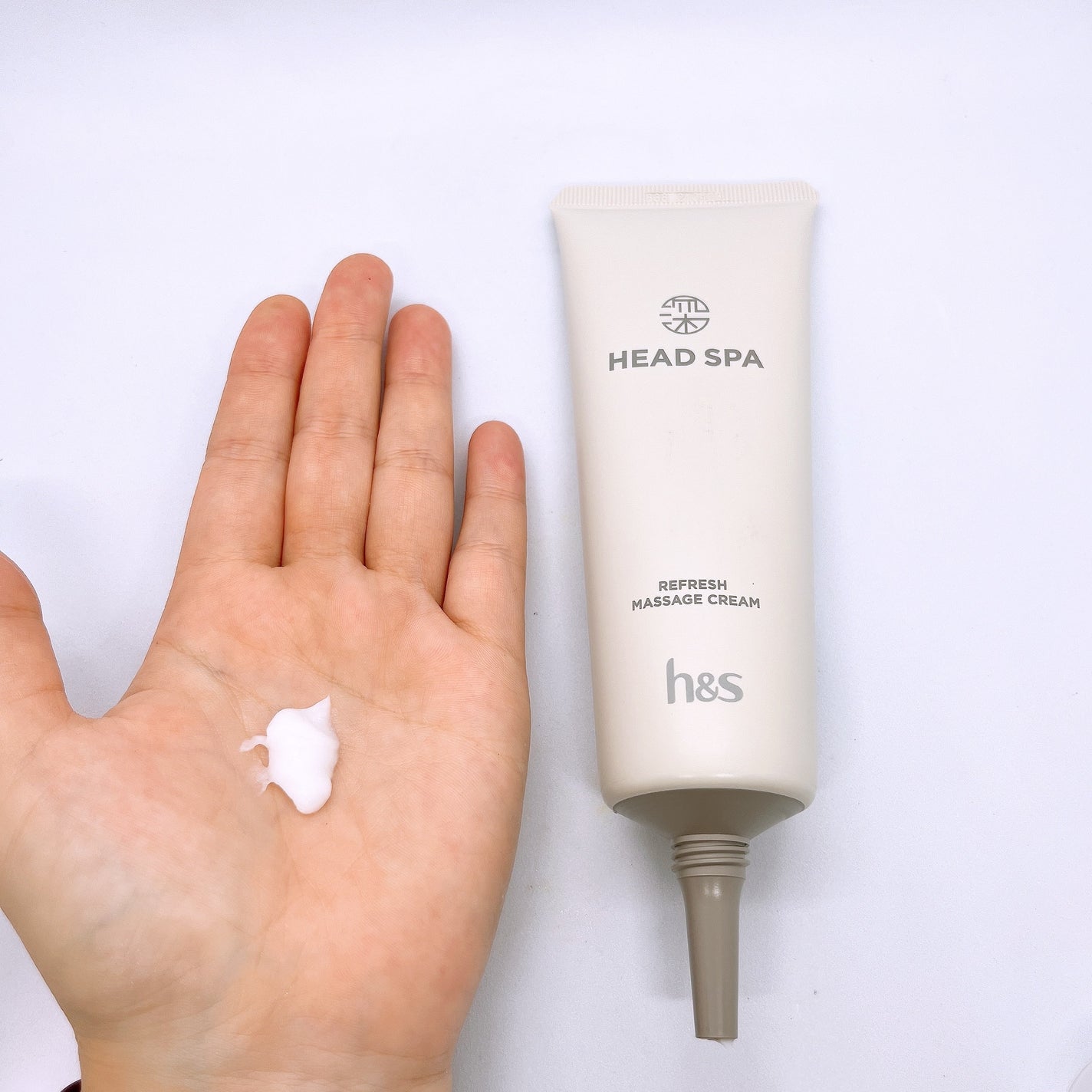 リフレッシュ マッサージクリーム/h&s/洗い流すヘアトリートメントを使ったクチコミ(3枚目)