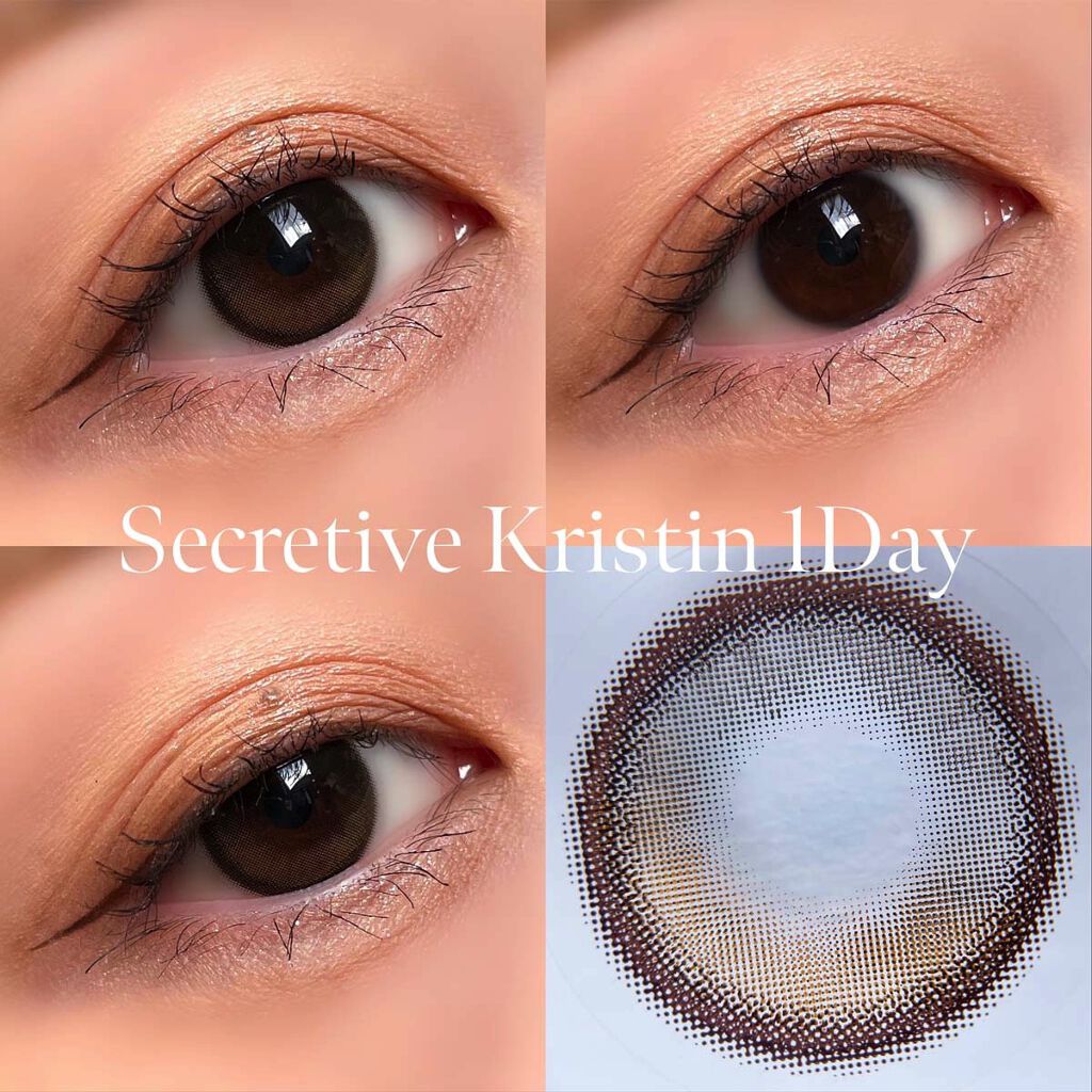 Secretive Kristen/Hapa kristin/カラーコンタクトレンズを使ったクチコミ（3枚目）