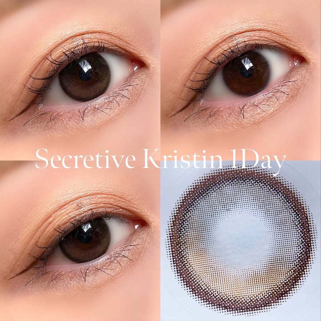 Secretive Kristen/Hapa kristin/カラーコンタクトレンズを使ったクチコミ(3枚目)