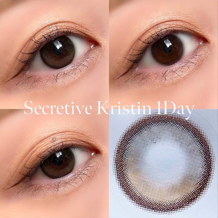 Secretive Kristen/Hapa kristin/カラーコンタクトレンズを使ったクチコミ(3枚目)