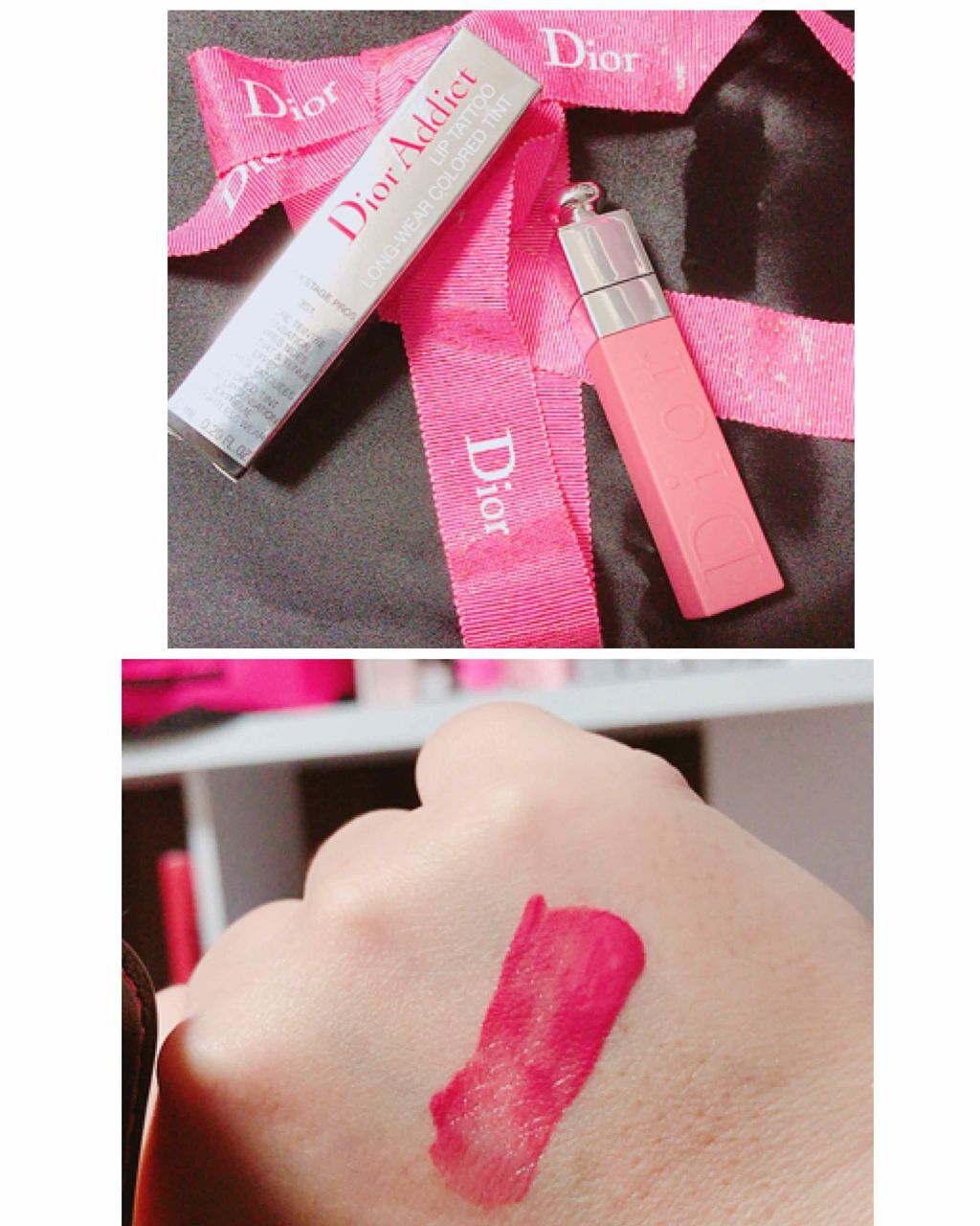 【旧】ディオール アディクト リップ ティント/Dior/リップグロスを使ったクチコミ(1枚目)