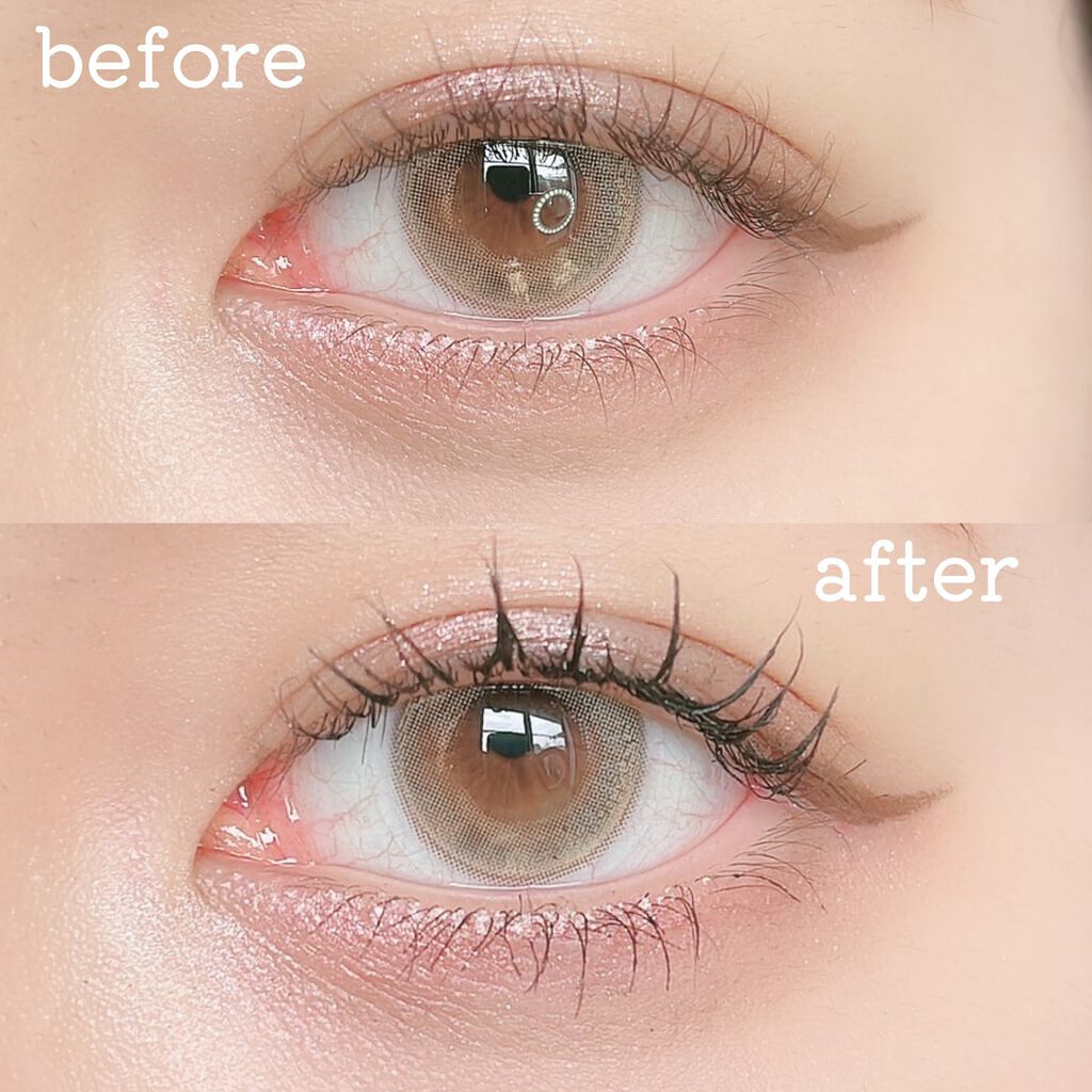 クリア マスカラR/CEZANNE/マスカラ下地を使ったクチコミ（3枚目）