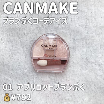 プランぷくコーデアイズ/キャンメイク/パウダーアイシャドウを使ったクチコミ(2枚目)