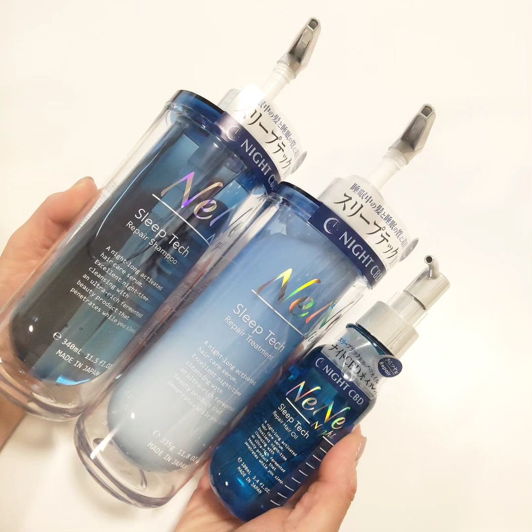 スリープテック リペア シャンプー／ヘアトリートメント/NeNe Night/市販シャンプーを使ったクチコミ（2枚目）