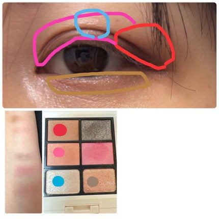 ミネラルクラッシィシャドー2022CF/エトヴォス/アイシャドウパレットを使ったクチコミ(3枚目)