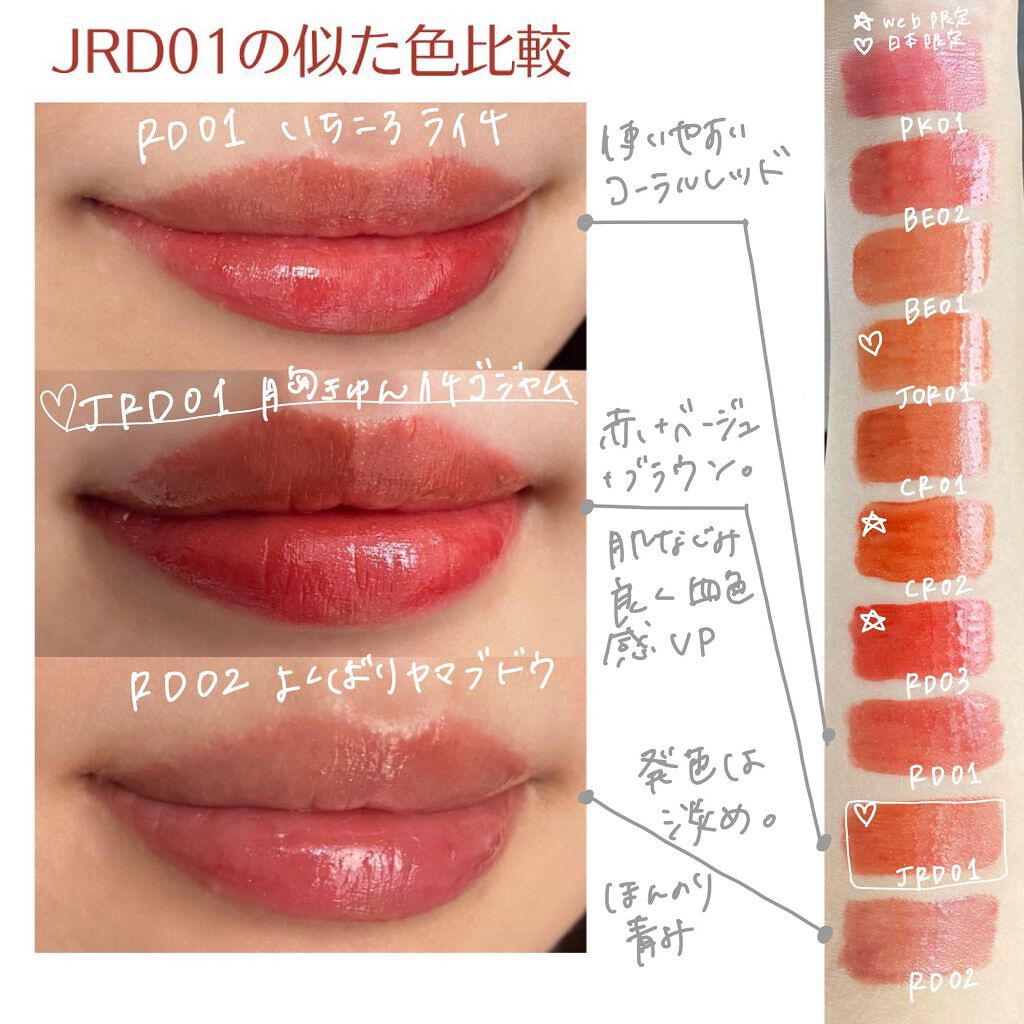 アピュー ジューシーパン スパークリングティント/A’pieu/口紅を使ったクチコミ(4枚目)