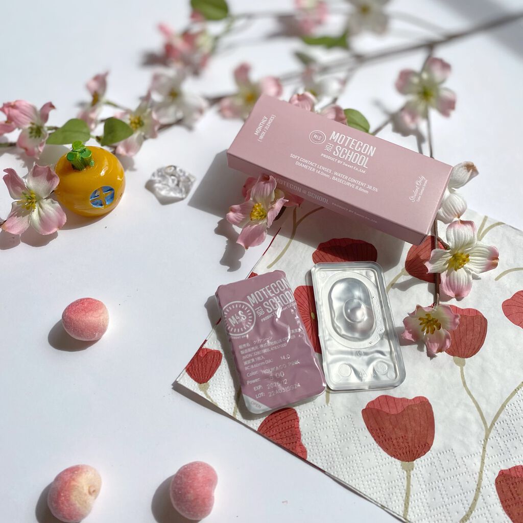 モテコン for スクール マンスリー/モテコン/1ヶ月(1MONTH)カラコンを使ったクチコミ(7枚目)