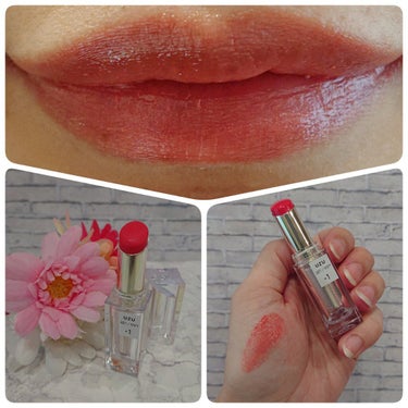  38°C / 99°F Lipstick <TOKYO> +1 LIGHT-ORANGE/UZU BY FLOWFUSHI/口紅を使ったクチコミ（1枚目）