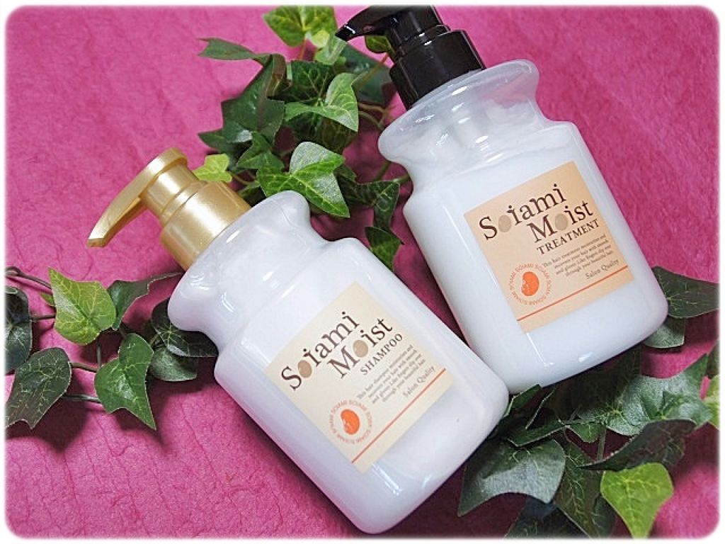 モイストシャンプー／トリートメント/soiami/市販シャンプーを使ったクチコミ（1枚目）