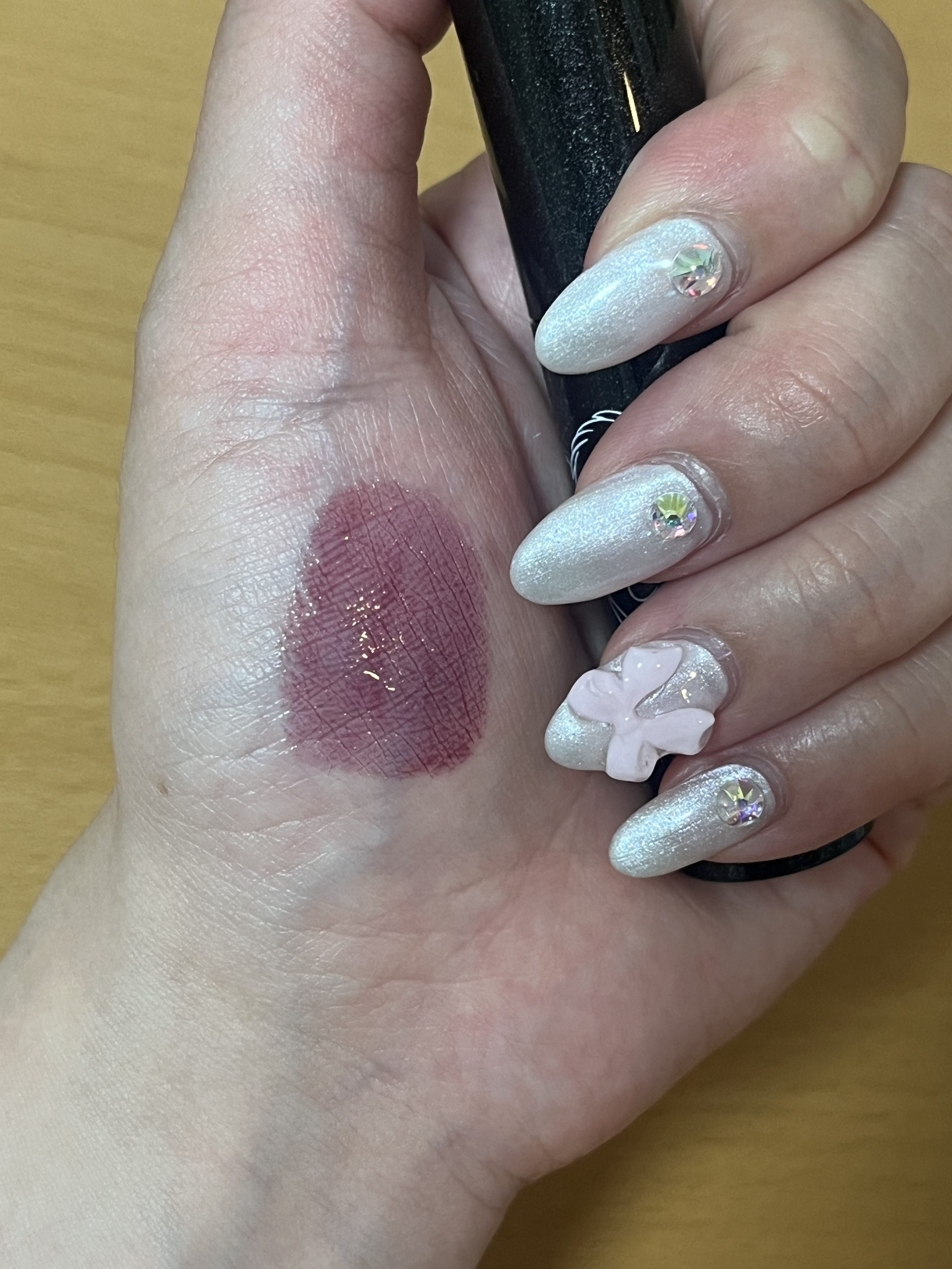 アピュー ジューシーパン スパークリングティント JVL01 魔法の契約書(アースラデザイン)/A’pieu/口紅を使ったクチコミ（3枚目）