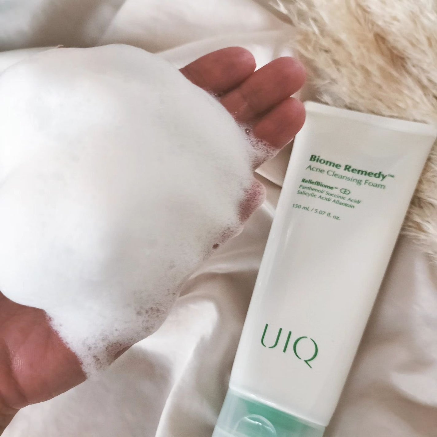 バイオームレメディアクネクレンジングフォーム/UIQ/洗顔フォームを使ったクチコミ(3枚目)