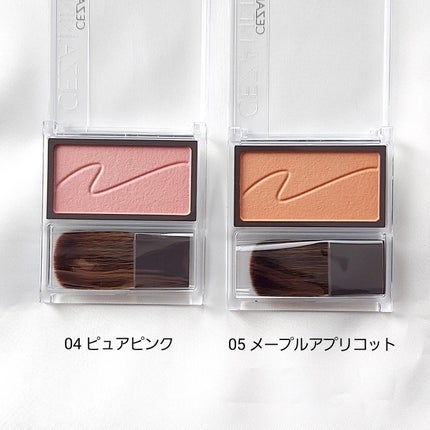 チークブラッシュ/CEZANNE/パウダーチークを使ったクチコミ(2枚目)