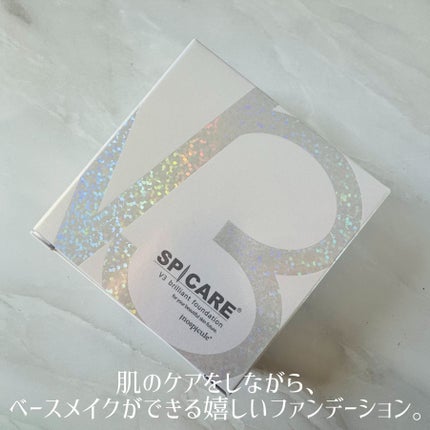V3 ブリリアント ファンデーション/SPICARE/クッションファンデーションを使ったクチコミ(5枚目)