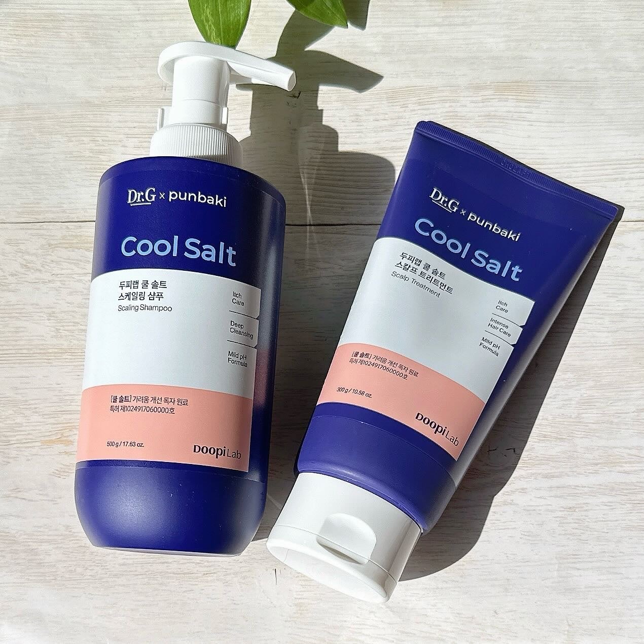 クールソルトスケーリングシャンプー/クールソルトスカルプトリートメント/Dr.G/市販シャンプーを使ったクチコミ(1枚目)