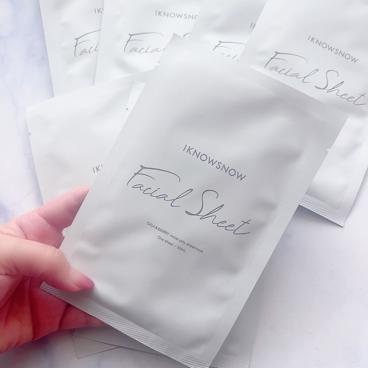 フェイシャルシート/IKNOWSNOW/シートマスク・パックを使ったクチコミ（3枚目）