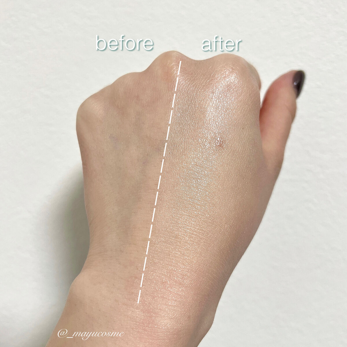 アロエ54.2アクアトーンアップUVクリーム　SPF50+ PA++++/COSRX/日焼け止めクリームを使ったクチコミ（3枚目）