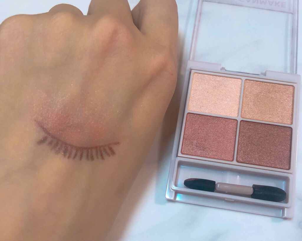 シルキースフレアイズ/キャンメイク/アイシャドウパレットを使ったクチコミ(3枚目)