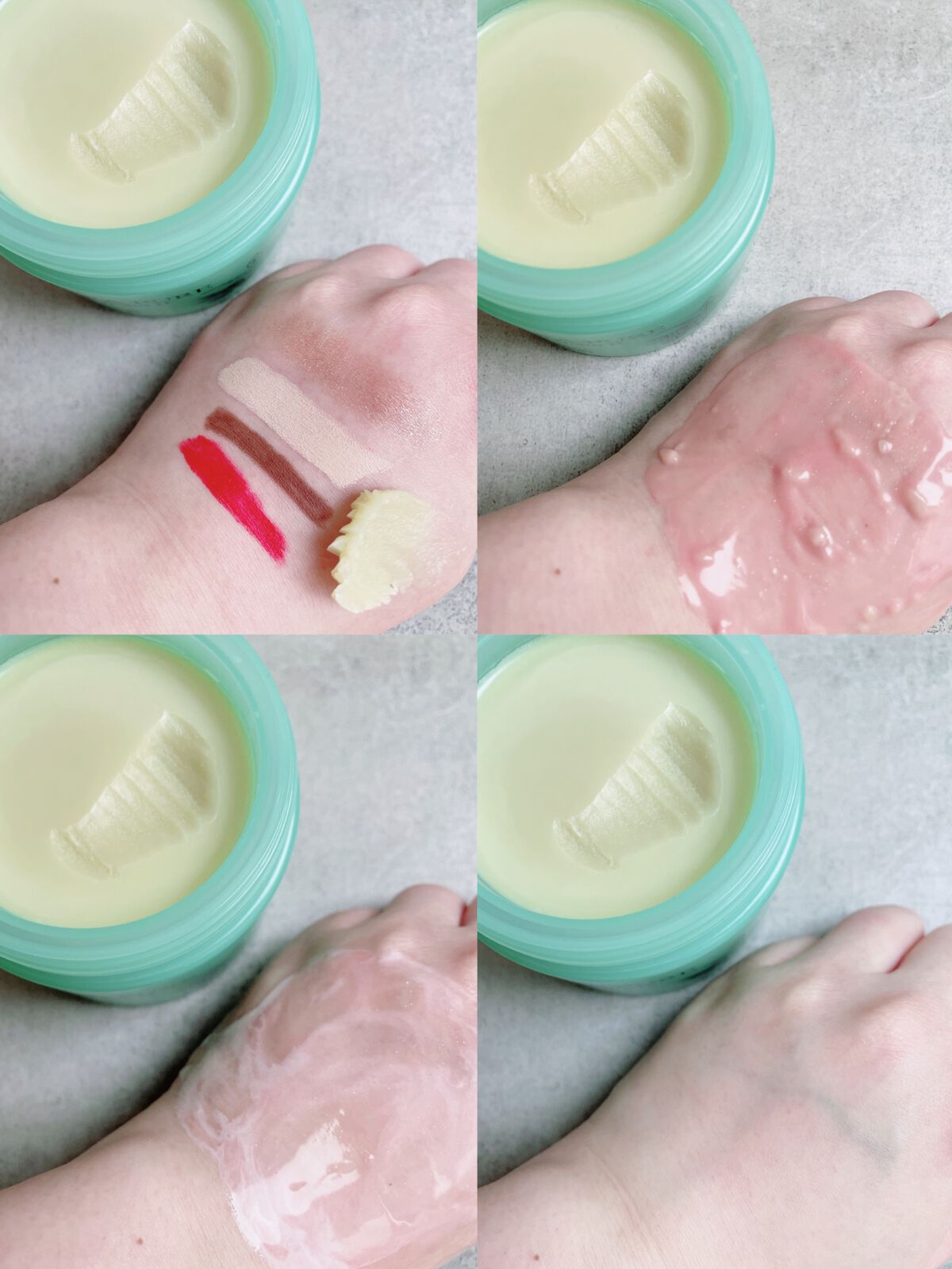 グリーンティーピュアクレンジングバームⅡ/YADAH/クレンジングバームを使ったクチコミ(2枚目)