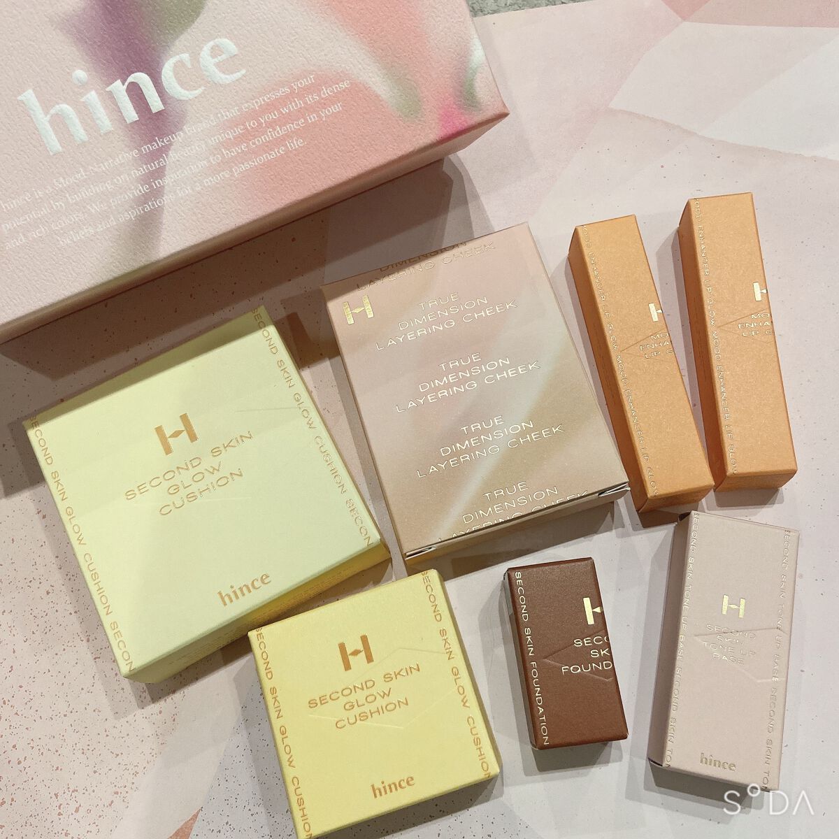 ムードインハンサーリップグロウ LW002 ディア・ローズ/hince/口紅を使ったクチコミ（2枚目）