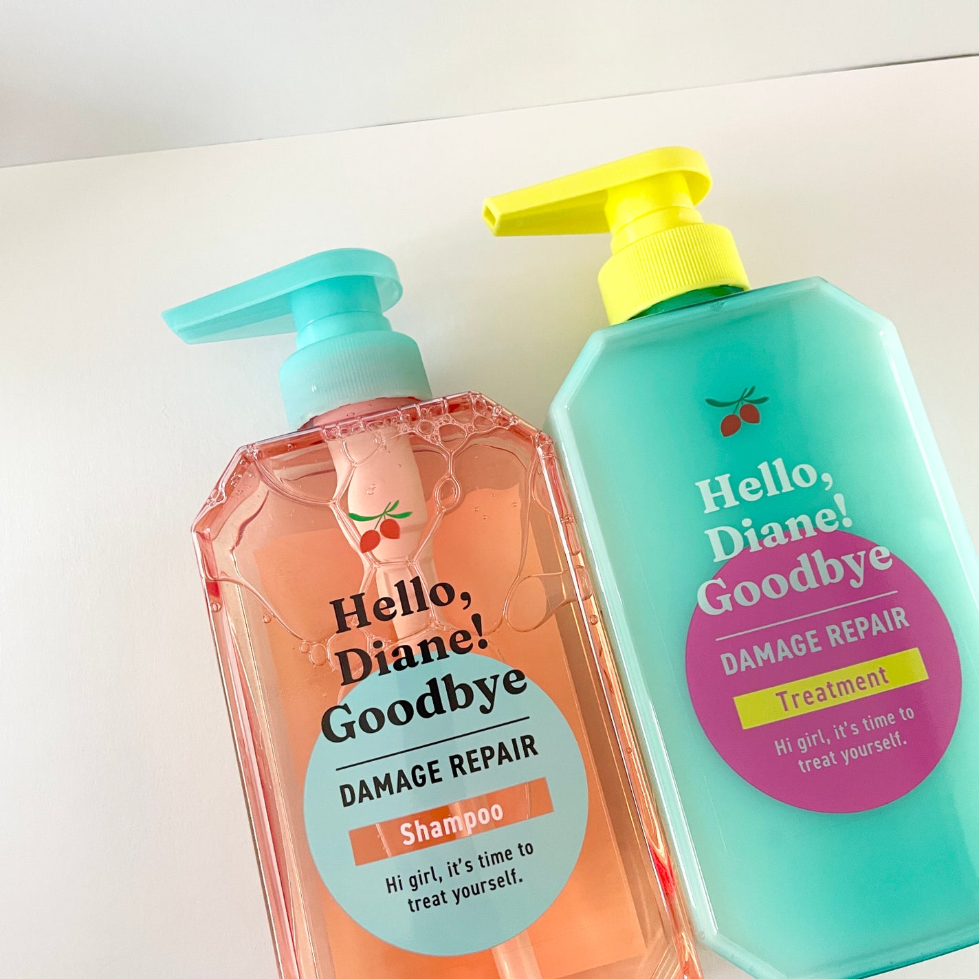 ハローダイアン グッバイ ダメージリペア シャンプー/トリートメント/ダイアン/市販シャンプーを使ったクチコミ(1枚目)