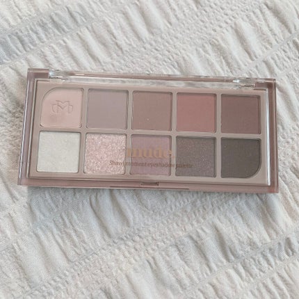 MDショールモーメント アイシャドウパレット/mude/アイシャドウパレットを使ったクチコミ(4枚目)