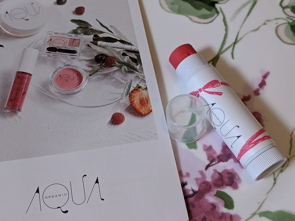 オーガニックスイーツリップ/アクア・アクア/リップケアを使ったクチコミ（1枚目）