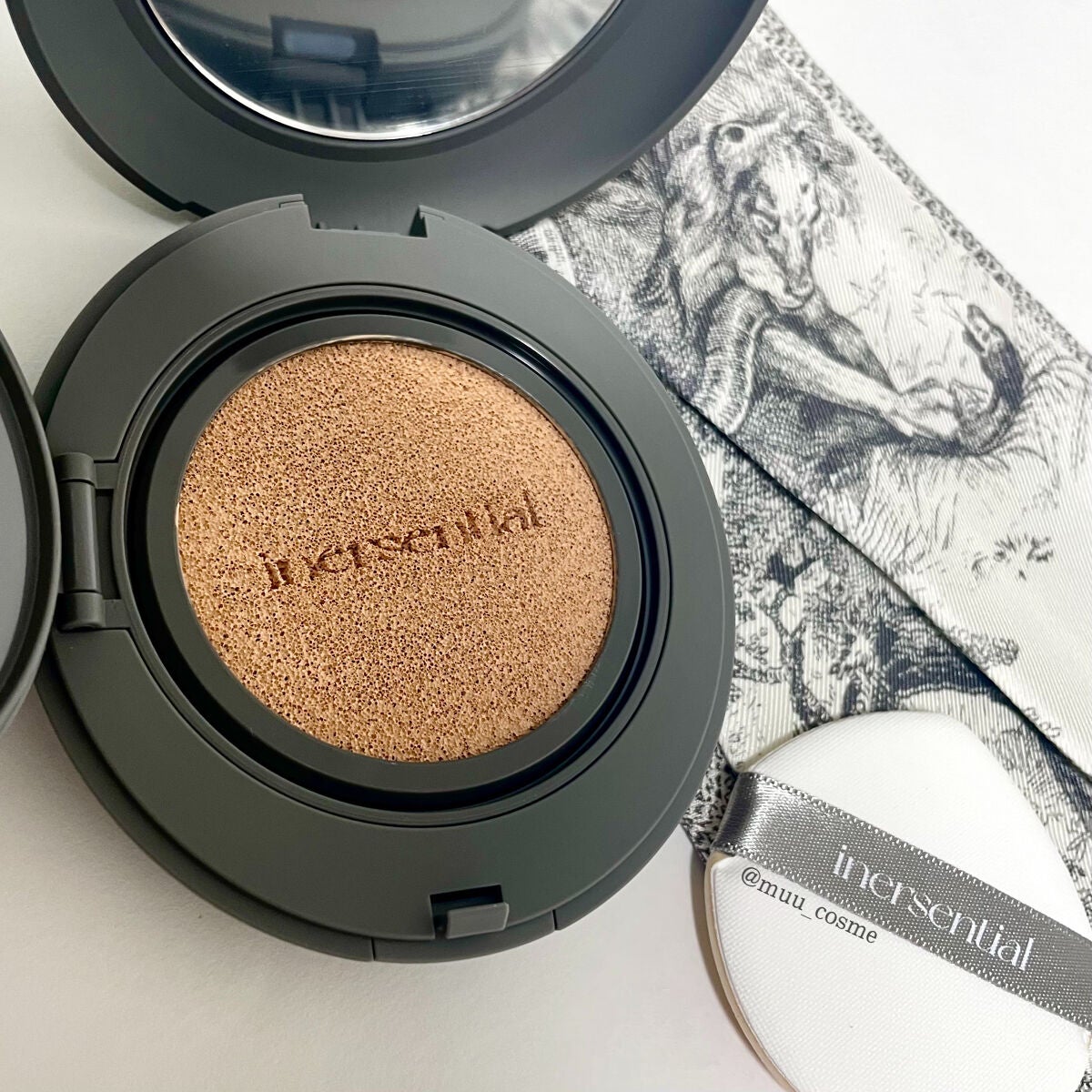 ナチュラルスキンフィットクッション/inersential/クッションファンデーションを使ったクチコミ(1枚目)