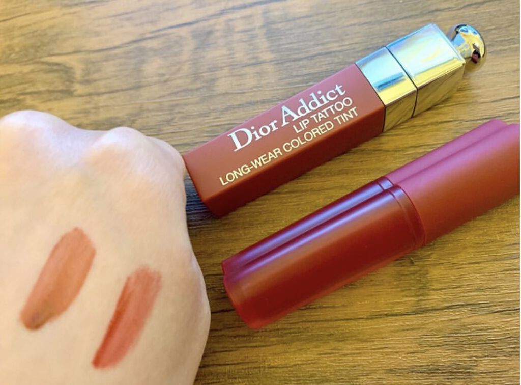 ホリカホリカ ハートクラッシュグローティントエアー/HOLIKA HOLIKA/リップティントを使ったクチコミ（3枚目）