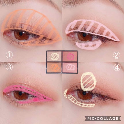 ミネラルクラッシィシャドー/エトヴォス/アイシャドウパレットを使ったクチコミ(2枚目)