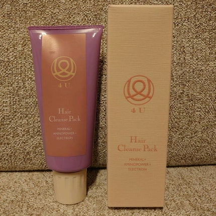 ヘアクレンズパック/4U/市販シャンプーを使ったクチコミ(1枚目)