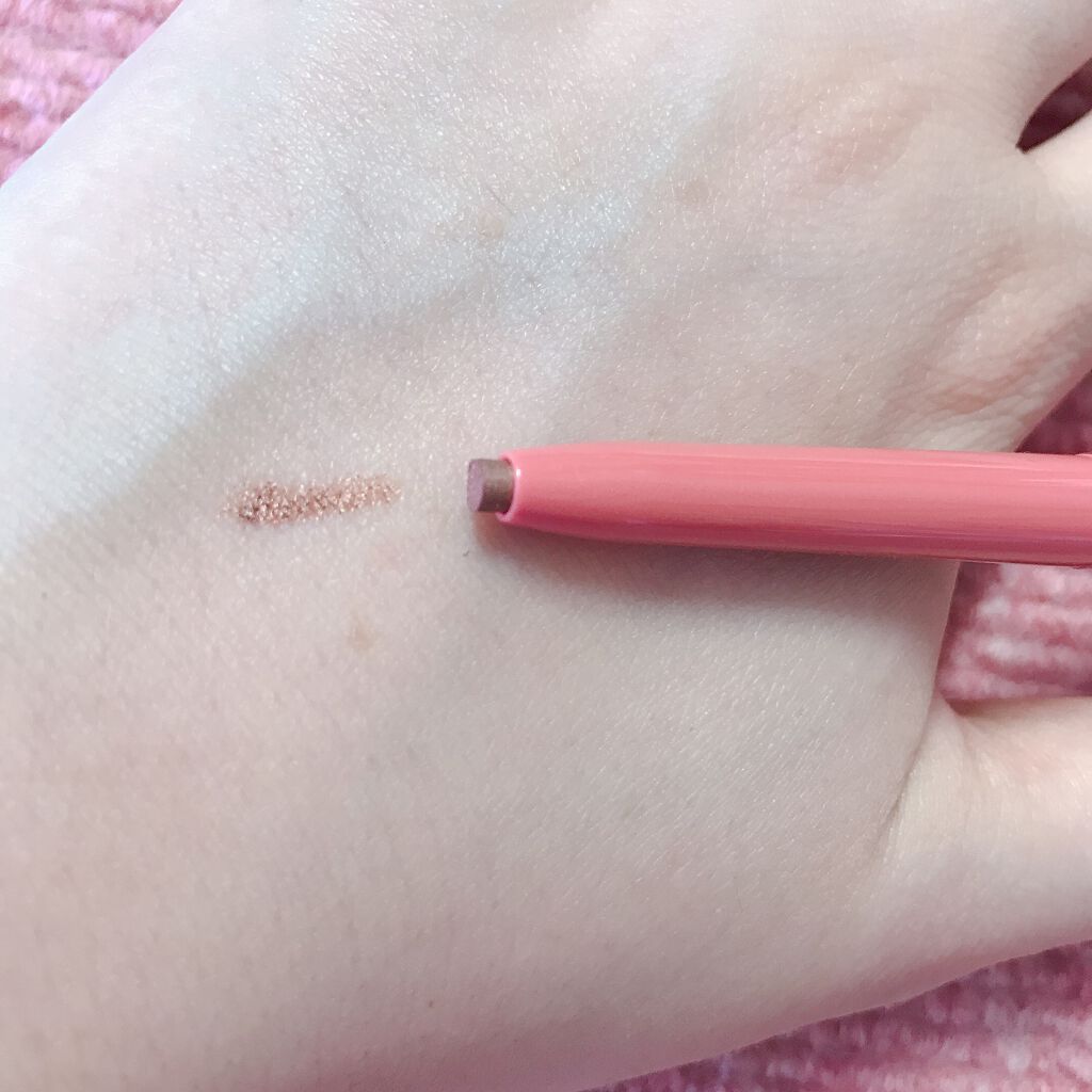 アヴァンセ ジョリ･エ ジョリ･エ クリーミィカラーライナー ローズゴールド/アヴァンセ/ペンシルアイライナーを使ったクチコミ（3枚目）