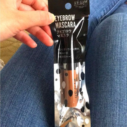 UR GLAM EYEBROW MASCARA/U R GLAM/眉マスカラを使ったクチコミ(1枚目)