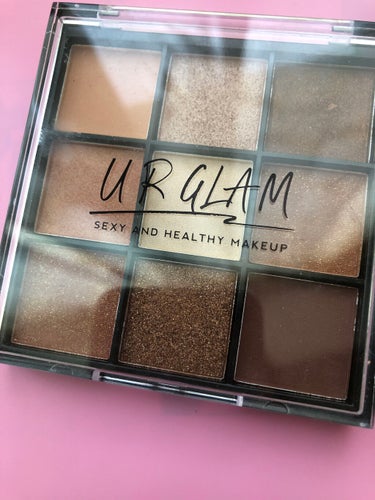 UR GLAM　BLOOMING EYE COLOR PALETTE/U R GLAM/パウダーアイシャドウを使ったクチコミ（1枚目）