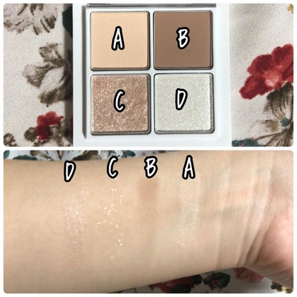 THE アイパレR/b idol/アイシャドウパレットを使ったクチコミ(4枚目)
