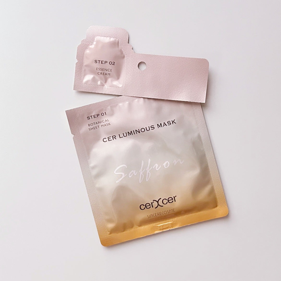 ディープモイスチャー マスク (ケアクリーム付き)/cerXcer/シートマスク・パックを使ったクチコミ(4枚目)