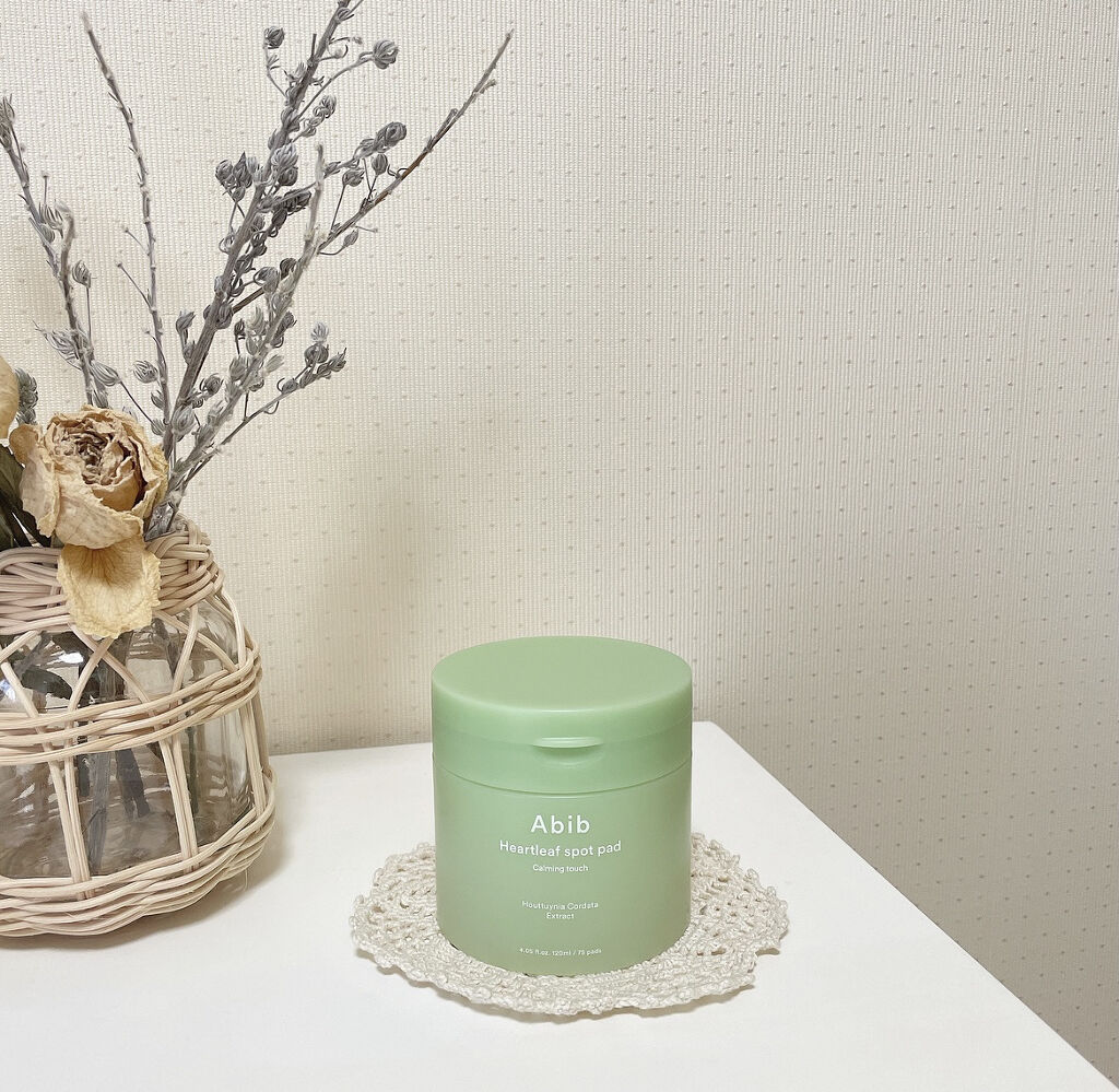 ドクダミカーミングタッチスポットパッド/Abib /トナーパッドを使ったクチコミ（1枚目）