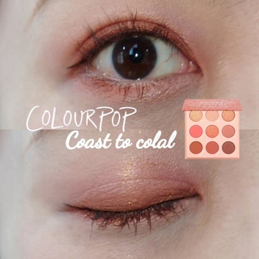 Coast to Coral/ColourPop/アイシャドウパレットを使ったクチコミ（1枚目）