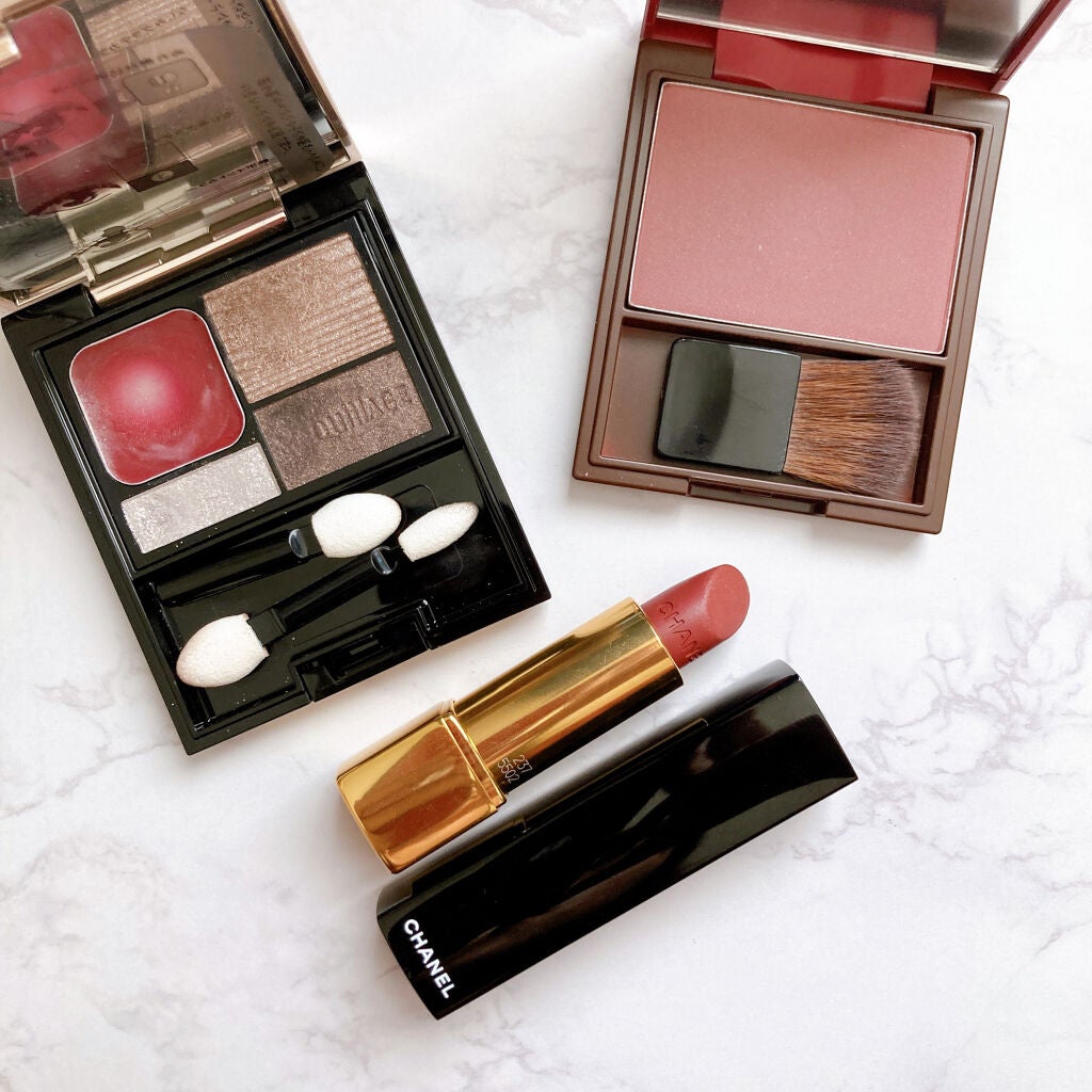 ドラマティックスタイリングアイズD/マキアージュ/アイシャドウパレットを使ったクチコミ(1枚目)